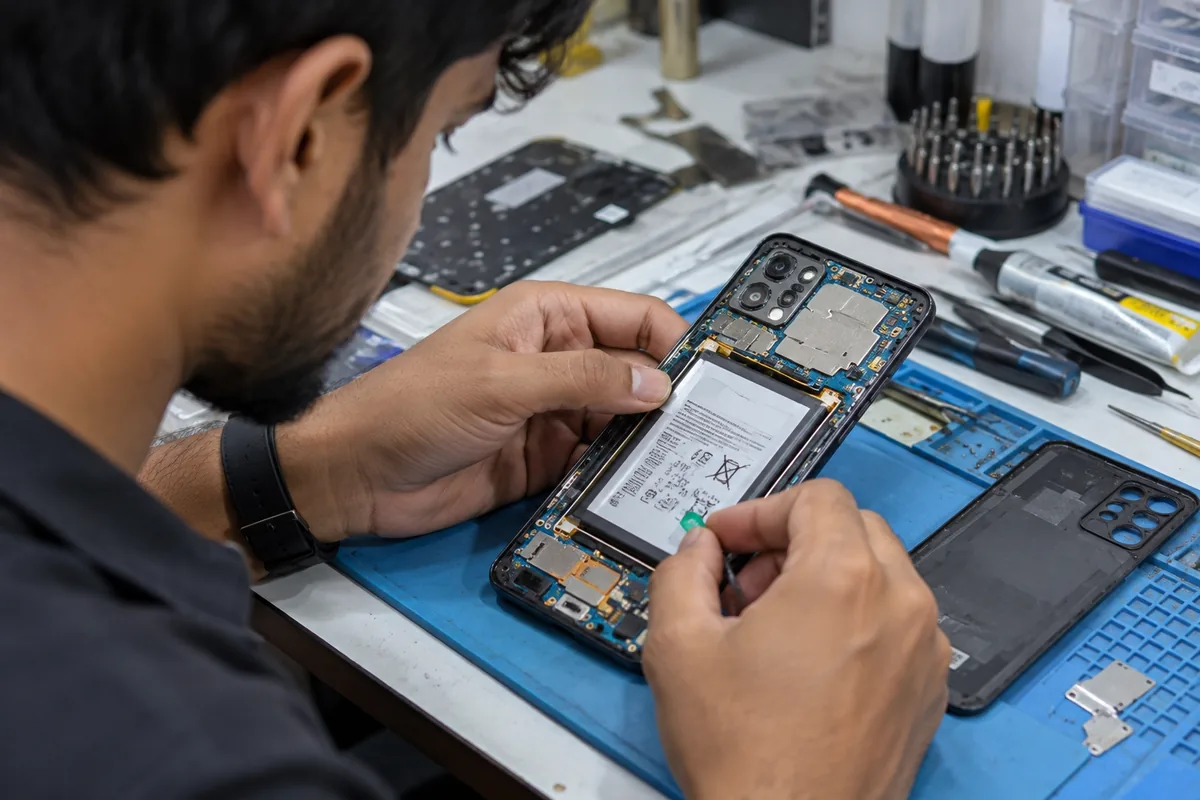 Device repair work from Palta